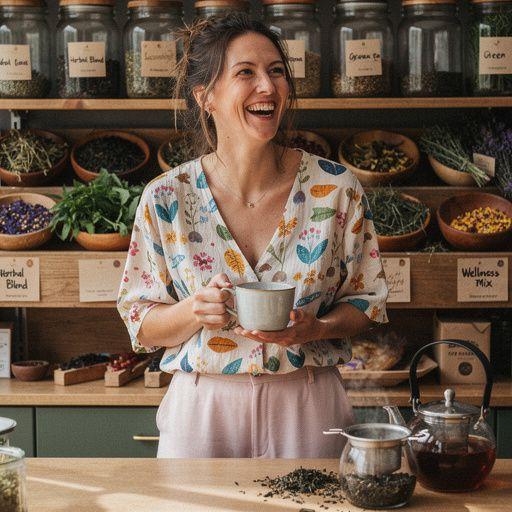 Žolelių rinkinio nuotrauka su natūraliais augalais, naudojamais arbatos ritualams