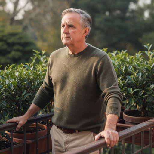 Moteris ramiai gėrusi žolelinę arbatą, atsipalaidavusi po įtemptos dienos